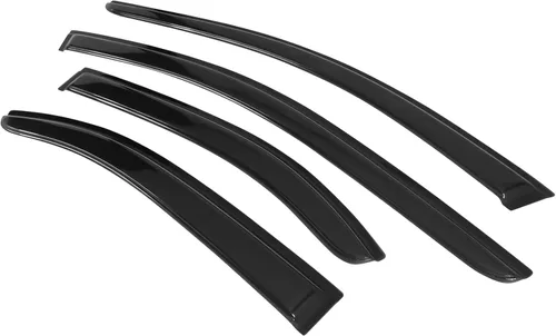 Miniatura 2 de IKON MOTORSPORTS Visera externa con cinta adhesiva, compatible con Acura TSX 2004-2008, visera de ventana de automóvil, parasol para ventana