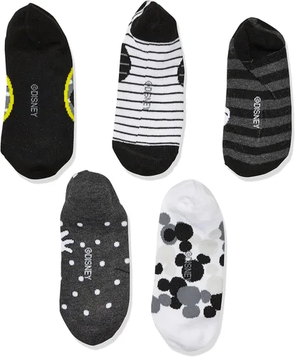 Miniatura 3 de Disney Women's Mickey Mouse 5 Pack No Show Socks