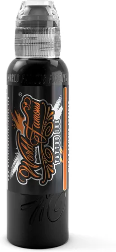 Miniatura 21 de World Famous - Tinta negra opaca para tatuaje, ultra fina, de larga duración para forro, sombreado y maquillaje permanente, suministros de tatuaje