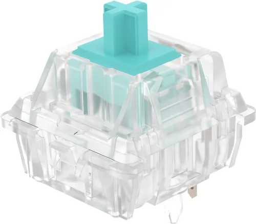 Miniatura 11 de DUROCK Interruptores lineales, serie L Lineales lisos, interruptor de teclado prelubricado de 5 pines para teclados mecánicos MX