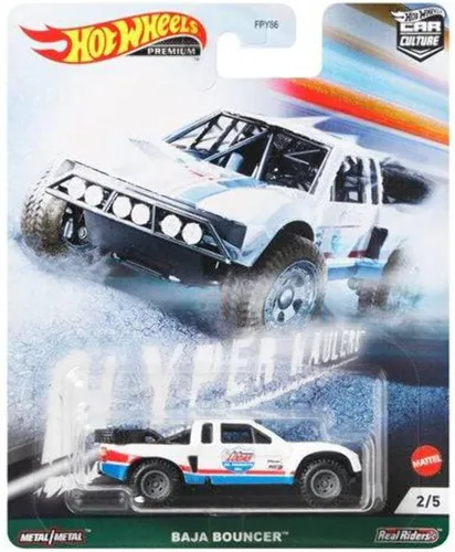 Miniatura 2 de Hot Wheels Vehículos de leyendas del circuito cultural del automóvil para niños de 3 años en adelante, colección premium de vehículos a escala 1:64