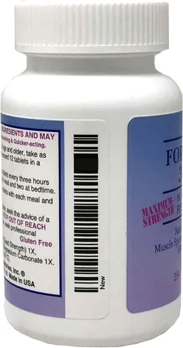 Miniatura 3 de Dee CEE Labs Formula 303 Tabletas de máxima fuerza, 90 tabletas; totalmente natural que contiene magnesio para dolores musculares, flor de la pasión