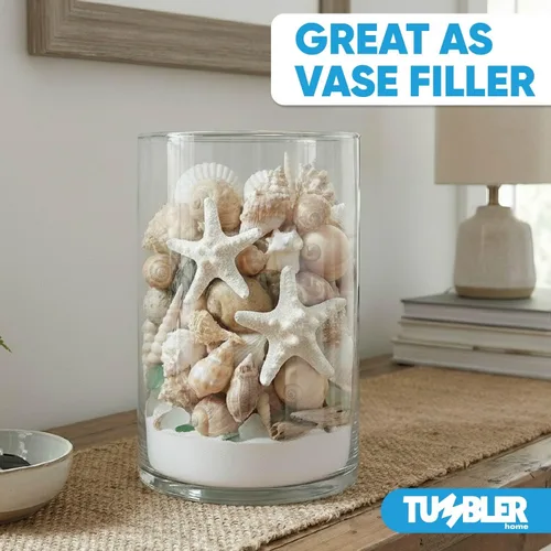 Miniatura 5 de Tumbler Home Arena de playa real de Florida, 2 libras de arena decorativa fina para manualidades, jarrones, decoración, bodas, terrarios, acuarios