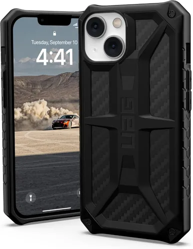 Miniatura 6 de URBAN ARMOR GEAR UAG - Funda protectora para iPhone 14 de 6.1 pulgadas, color negro, resistente a las caídas, ligera, delgada, a prueba de golpes