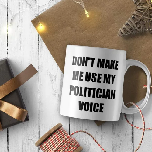 Miniatura 5 de Taza de político, regalo divertido para legislador, senador, idea de presente, congresista, estadista, pol, compañero de trabajo, cita diciendo