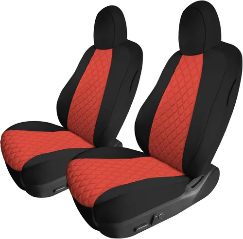 Miniatura 12 de FH Group Fundas de asiento de automóvil de ajuste personalizado hechas específicamente para Tesla Model Y Ultraflex 2020-2025, fundas de asiento
