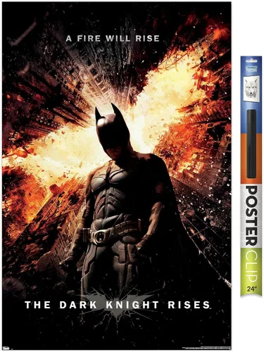 Miniatura 14 de DC Comics Movie The Dark Knight Rises - Póster de pared de una hoja, 34 pulgadas de largo x 22.4 pulgadas de ancho, versión premium sin marco
