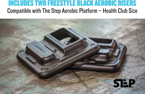 Miniatura 3 de Elevadores aeróbicos The Step Freestyle - Tamaño del club de salud
