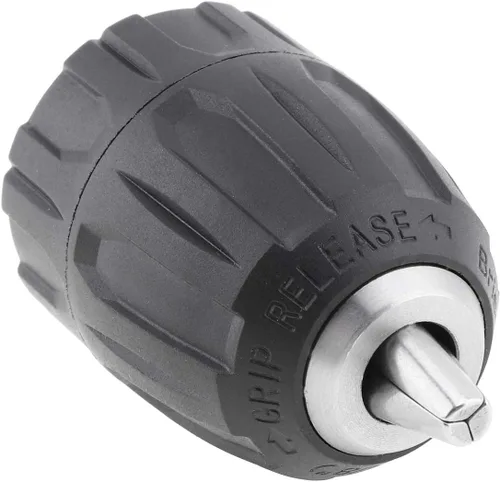 Miniatura 6 de ChgImposs Portabrocas sin llave de 3/8 pulgadas, aire/eléctrico/inalámbrico 1/32-3/8 pulgadas 24 UNF 0.031-0.394 in rápido, adaptador