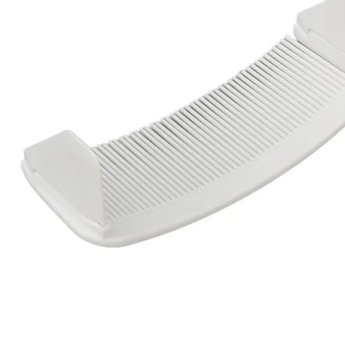 Miniatura 8 de Peine de peluquero Clipper, S en forma de longitud de corte diferente curva Clipper Peine Top plano para salón (blanco)