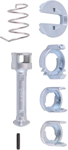 Miniatura 6 de Keenso Front Left Right Door Lock Repair Kit Cylinder Replacement for E46 3 Series 1998-2005