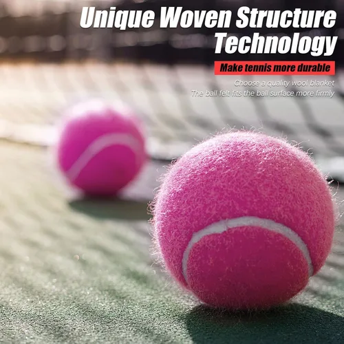 Miniatura 4 de GKK Paquete de 27 pelotas de tenis, pelota de tenis de entrenamiento sin presión, pelotas de tenis a granel para jóvenes, principiantes, mascotas