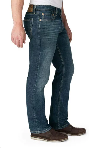 Miniatura 2 de Signature by Levi Strauss & Co. Gold Label - Pantalones de mezclilla rectos para mujer.