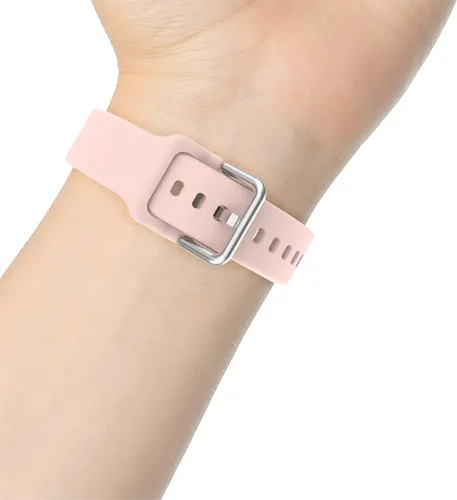 Miniatura 6 de iTouch Correa de reloj de silicona de 0.787 in 0.945 in, correa de repuesto deportiva impermeable de liberación rápida para hombres y mujeres