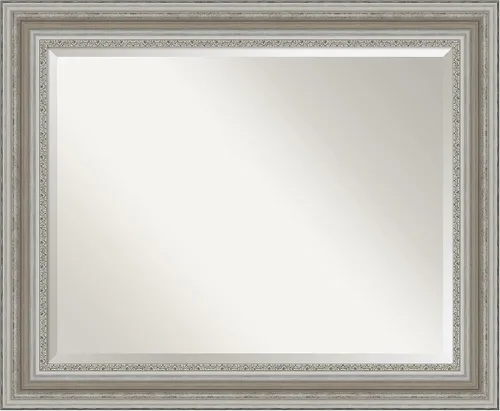 Miniatura 36 de Amanti Art Espejo de pared, espejo de marco negro para decoración de pared o para usar como espejo de baño para sobre el fregadero