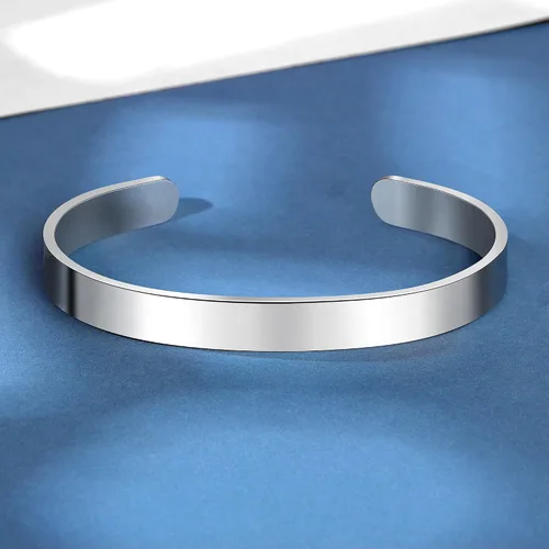 Miniatura 5 de JoycuFF Regalos conmemorativos por la pérdida de mamá papá en memoria de joyas, pulsera de condolencia, brazalete de duelo, mensaje secreto grabado