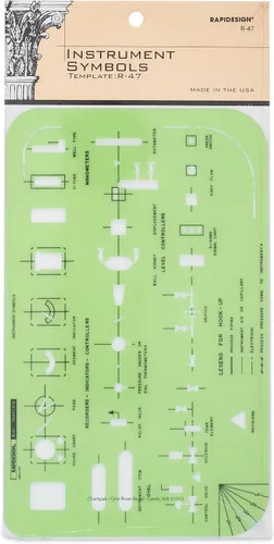 Miniatura 4 de Plantilla de tubería isométrica Rapidesign, 1 unidad (R43)