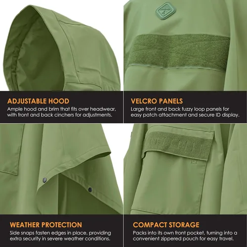 Miniatura 16 de HAZARD 4 PonchoVilla Classic - Poncho técnico softshell original