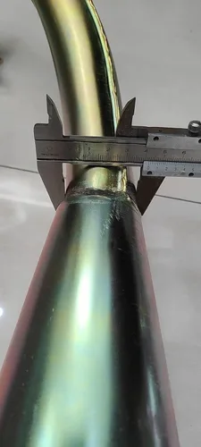 Miniatura 9 de CDH88 Silenciador de escape con cámara de expansión para bicicleta con motor a gas... (Colorido)
