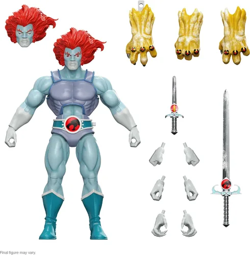 Miniatura 11 de Super7 ULTIMATES! Thundercats León-O (Espejo) - Figura de acción de Thundercats de 7" con accesorios, coleccionables clásicos de dibujos animados