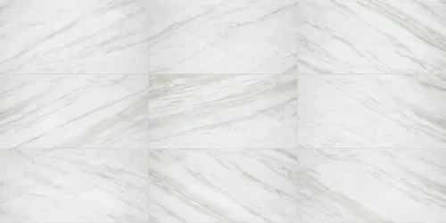 Miniatura 17 de Daltile Perpetuo - Moldura redondeada de porcelana con aspecto de mármol de porcelana de 3 x 24 pulgadas en gris eterno pulido (se vende por pieza)