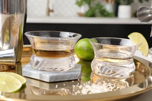Miniatura 2 de The Oaxaca - Juego de 2 vasos de vidrio para tequila y mezcal
