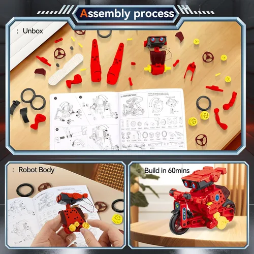 Miniatura 3 de Jiakora STEM 12 en 1, juguetes de robots educativos para niños de 8 a 12 años, kits de juguetes educativos de ciencia para niños, conjunto