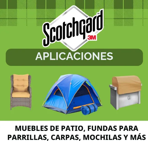Miniatura 4 de Scotchgard Escudo de agua para exteriores, repelente al agua para equipos de verano y primavera al aire libre y muebles de patio, spray de tela