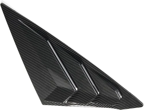 Miniatura 6 de Persianas para ventana lateral trasera de 11ª generación, estilo Civic, Racing para Honda Civic Sedan 2022, 2023, 2024, 2025, 2026 (fibra de carbono)