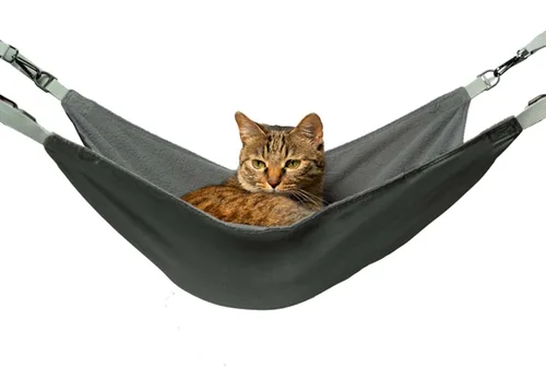 Miniatura 10 de Hamaca Extra Grande para Gatos para Jaula, Cama Colgante, Alfombra Suave Lavable para Exteriores, Almohadilla Refrescante Impermeable para Gatitos