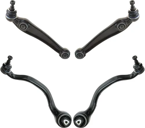 Miniatura 28 de TRQ Brazo de control delantero superior e inferior con rótula juego de 4 piezas compatible con Land Rover Range Rover 2003-2012