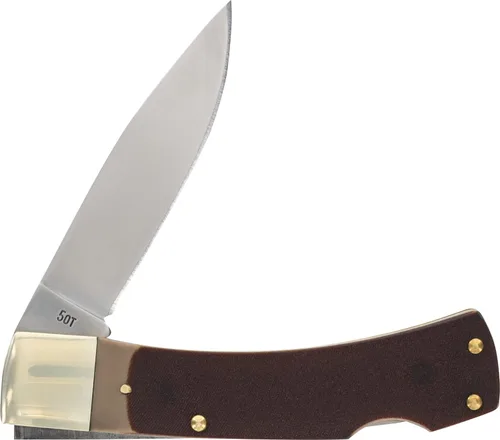 Miniatura 4 de Old Timer 5OT Bruin Folding Pocket Knife with Saw Cut Handle