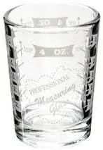 Miniatura 2 de Vasos medidores profesionales, dos vasos medidores de 4 oz (2)