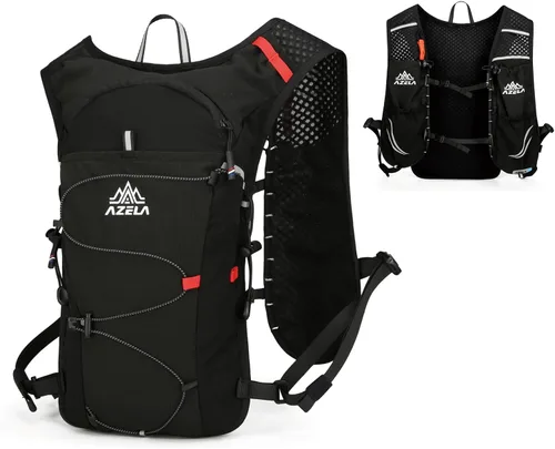 Miniatura 25 de TRIWONDER Mochila de hidratación para correr, chaleco de agua ligero para hombres y mujeres, paquete de agua de hidratación para ciclismo, correr