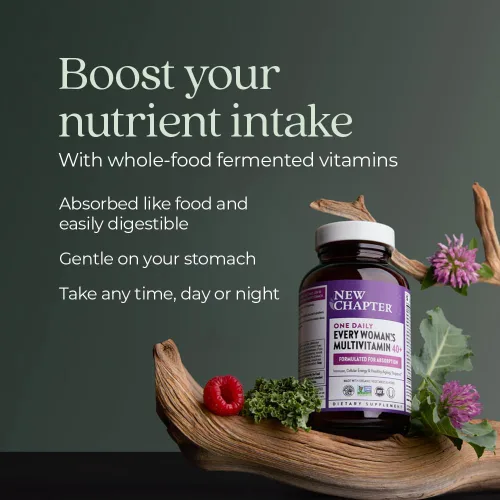 Miniatura 4 de Comprimidos multivitamínicos para mujeres de 40 años en adelante New Chapter, una al día, ANC-198, 1, 1