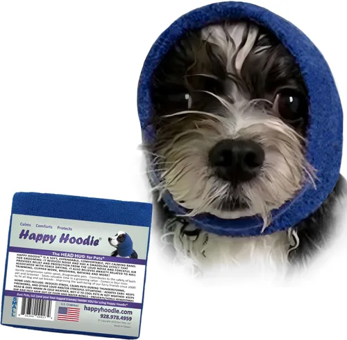 Miniatura 23 de Happy Hoodie La banda calmante original para perros y gatos - Marca americana - Alivio de la ansiedad/Protección contra el ruido-Aseo-Truenos-Fuegos