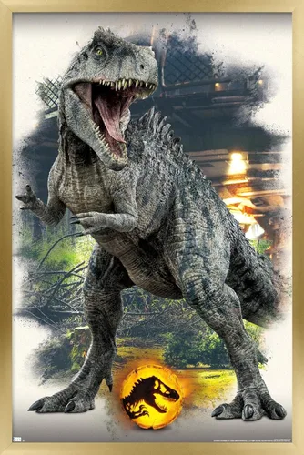 Miniatura 15 de Trends International Jurassic World: Dominion - Póster de pared focal Giganotosaurus, 14.725 x 22.375 pulgadas, paquete de póster y montaje prémium
