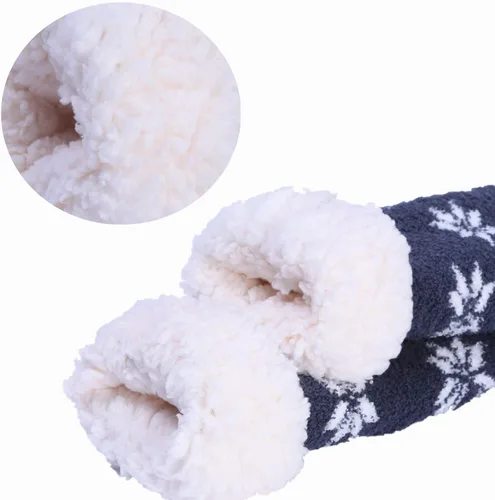 Miniatura 2 de Jeasona Calcetines mullidos para mujer con pinzas, acogedores, cálidos, lindos regalos de animales