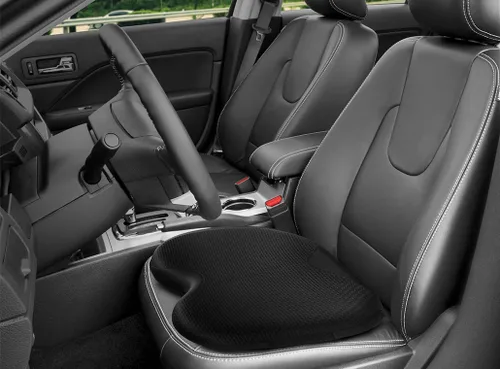 Miniatura 4 de Type S - Cojín de asiento de gel cómodo, paquete de 2, cojín de asiento de espuma viscoelástica mejorada para silla de oficina, asiento