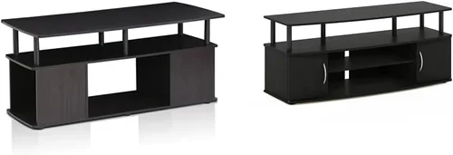 Miniatura 8 de Furinno Juego de mesa auxiliar y mesa auxiliar (2 piezas) Jaya Utility Design Mesa auxiliar + juego simplista de 2 mesas auxiliares