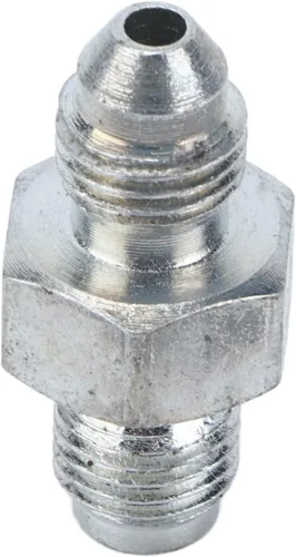 Adaptador invertido Adaptador Automotriz 3AN Macho a 3/8-24 Adaptador Invertido, Metal Sólido 3/16 pulgadas Adaptador Connecto