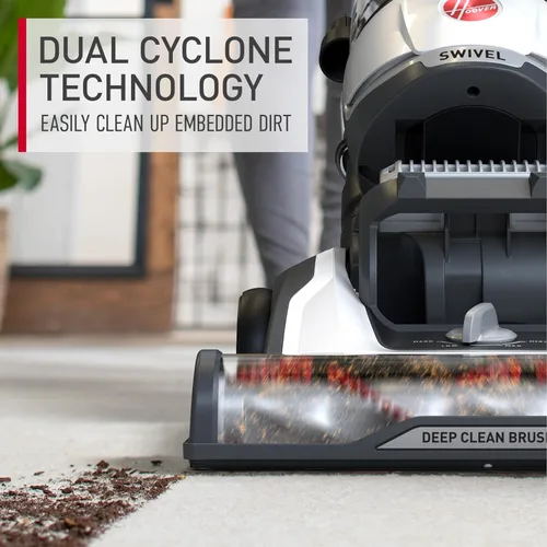 Miniatura 3 de Hoover MAXLife Elite - Aspiradora giratoria sin bolsa, aspiradora vertical, filtración de medios HEPA, sistema MAXLife, tecnología WindTunnel