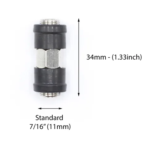 Miniatura 4 de THE CIMPLE CO Conectores de cable coaxial para interiores y exteriores para RG11, RG58, RG59, RG6 - Empalme coaxial F81 hembra a hembra - Acoplador