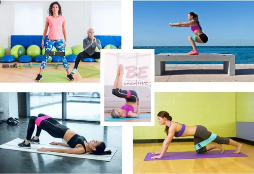 Miniatura 7 de Fittest Pro by Limm Resistance Bands for Legs and Butt, Fabric Exercise Loop Bands Yoga, Pilates, Rehab, Fitness and Home Workout, Strength Bands