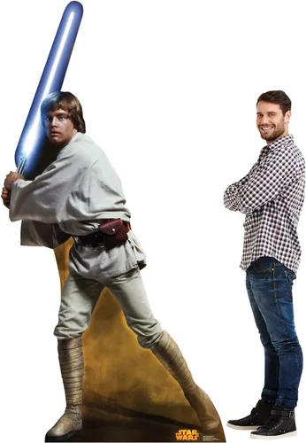 Miniatura 3 de Cardboard People Anakin Skywalker - Soporte de cartón de tamaño real - Star Wars: La Precuela