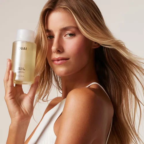 Miniatura 3 de OUAI Champú para Cabello Fino Tamaño de Viaje - Champú Voluminizador con Queratina Fortalecedora, Biotina y Aceite de Semilla de Chía para Cabello