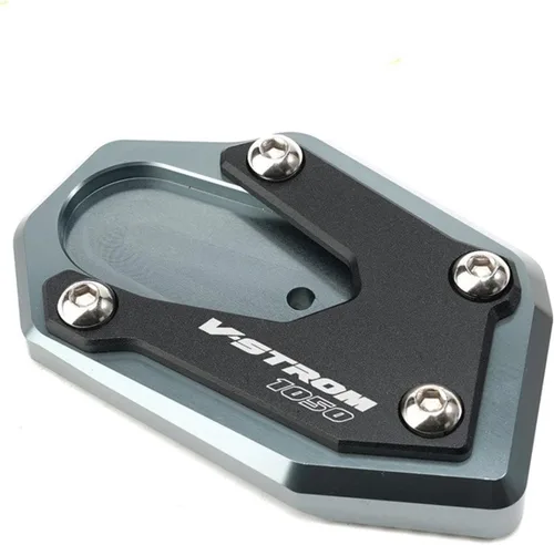 Miniatura 11 de Para Suzuki para V-Strom 1000 2014-2019 para Vstrom 1000XT para V-Strom 1050 Xt 2020 2021 2022 placa de soporte de pie soporte lateral placa de 1000
