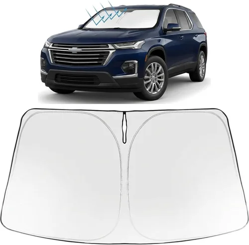Miniatura 195 de Proadsy Parasol para parabrisas actualizado 2025, ajuste personalizado Dodge RAM 1500 2Dr 2019-2024 2025, 4 capas, plegable, protector de parasol