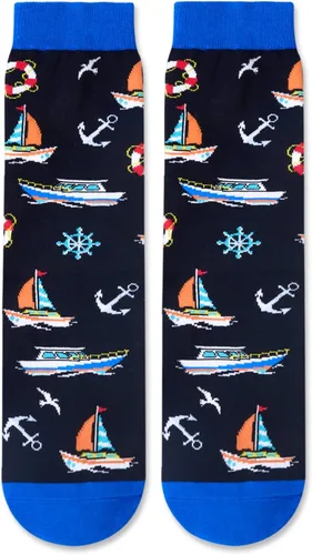 Miniatura 4 de Zmart Funny Football Basketball Softball Volleyball Boating Gifts For Men Women, Unisex Novelty Sailing Rugby Socks