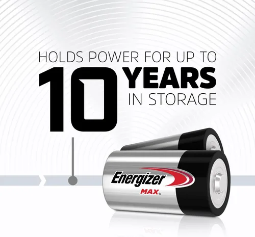 Miniatura 7 de Energizer MAX D Baterías, Pilas alcalinas D Cell 8 unidades (Paquete de 8)